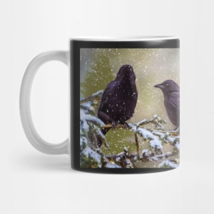 Winter Crows Mug